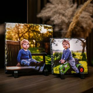 ✨ Proměňte vzpomínku v krásný dekorativní kousek! ❇️ Žulový fotokámen – přírodní žula se štípanými okraji. ❇️ Dřevěné...